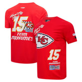 Patrick Mahomes Pro Standard Fast Lane Name & Number Player T-Shirt - Kansas City Chiefs T-shirts