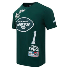 Ahmad Sauce Gardner Pro Standard Fast Lane Name & Number Player T-Shirt - New York Jets T-shirts