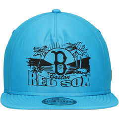 Blue Boston Red Sox New Era Neon Golfer Snapback Hat