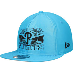 Blue Philadelphia Phillies New Era Neon Golfer Snapback Hat