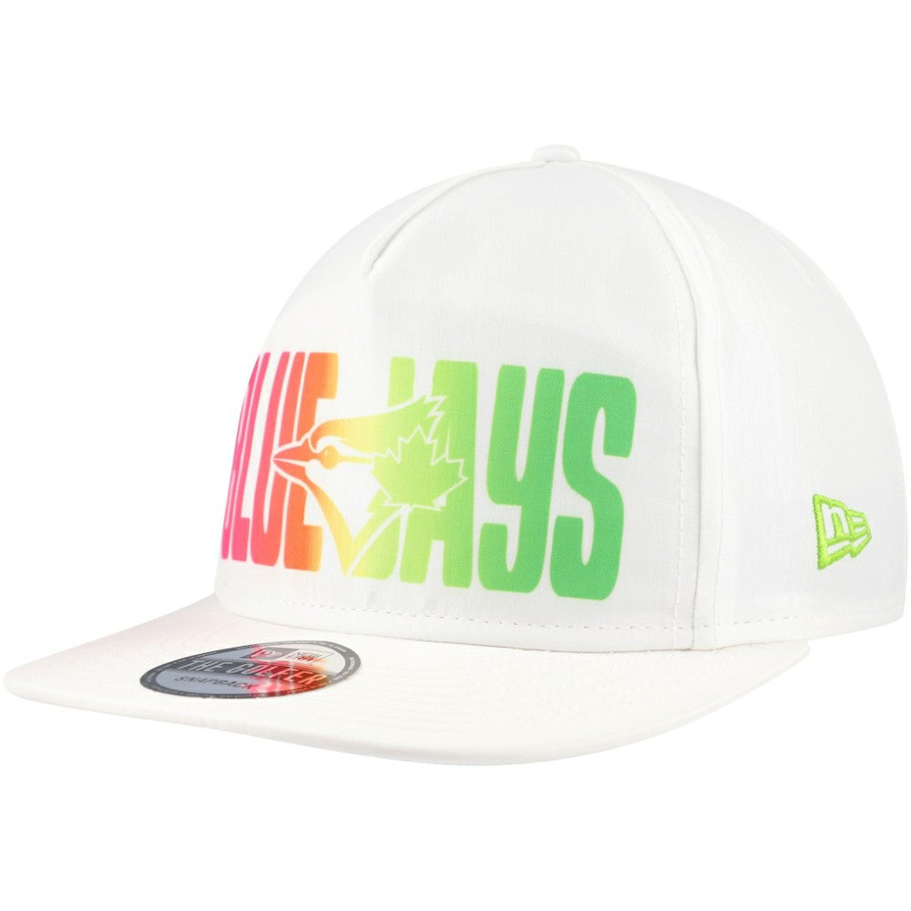 White Toronto Blue Jays New Era Spring Spectrum Golfer Snapback Hat