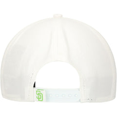 White San Diego Padres New Era Spring Spectrum Golfer Snapback Hat