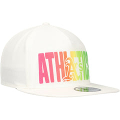 White Athletics New Era Spring Spectrum Golfer Snapback Hat