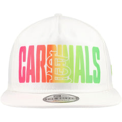 White St. Louis Cardinals New Era Spring Spectrum Golfer Snapback Hat