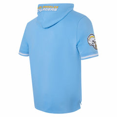 Justin Herbert Pro Standard Player Name & Number Hoodie T-Shirt - Los Angeles Chargers Hoodies