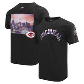 Black Cincinnati Reds Pro Standard Cityscape T-Shirt