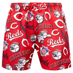 Black Cincinnati Reds Pro Standard Toss Logo Woven Shorts