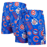 Royal Chicago Cubs Pro Standard Toss Logo Woven Shorts