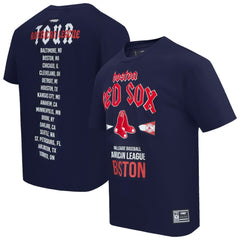 Navy Boston Red Sox Pro Standard Oversized City Tour T-Shirt
