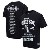 Black Chicago White Sox Pro Standard Oversized City Tour T-Shirt