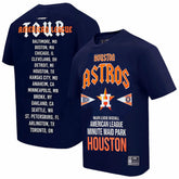 Navy Houston Astros Pro Standard Oversized City Tour T-Shirt