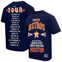 Navy Houston Astros Pro Standard Oversized City Tour T-Shirt