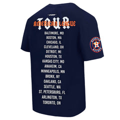 Navy Houston Astros Pro Standard Oversized City Tour T-Shirt
