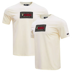 Cream San Francisco Giants Pro Standard Club Member Badge T-Shirt