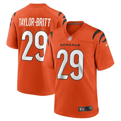 Cam Taylor-Britt Alternate Game Jersey - Cincinnati Bengals Jerseys