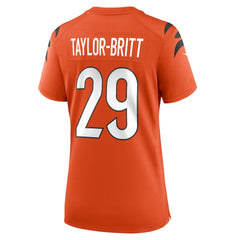 Cam Taylor-Britt Women's Alternate Game Jersey - Cincinnati Bengals Jerseys