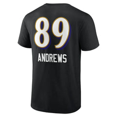 Mark Andrews Team Wordmark Player Name & Number T-Shirt - Baltimore Ravens T-shirts