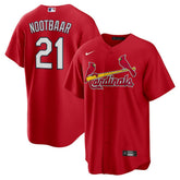 Red Lars Nootbaar St. Louis Cardinals Nike Big & Tall Alternate Replica Player Jersey
