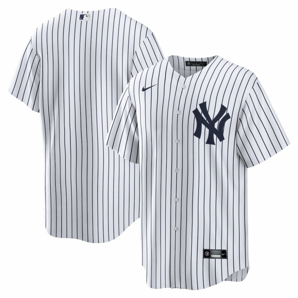 White New York Yankees Nike Home Big & Tall Replica Jersey