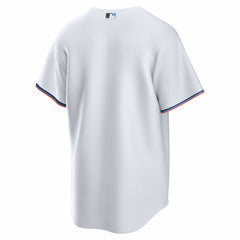 White Miami Marlins Nike Home Big & Tall Replica Jersey