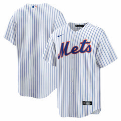 White New York Mets Nike Home Big & Tall Replica Jersey