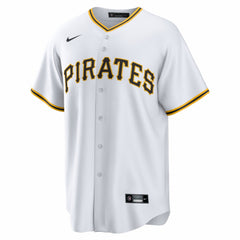 White Pittsburgh Pirates Nike Home Big & Tall Replica Jersey