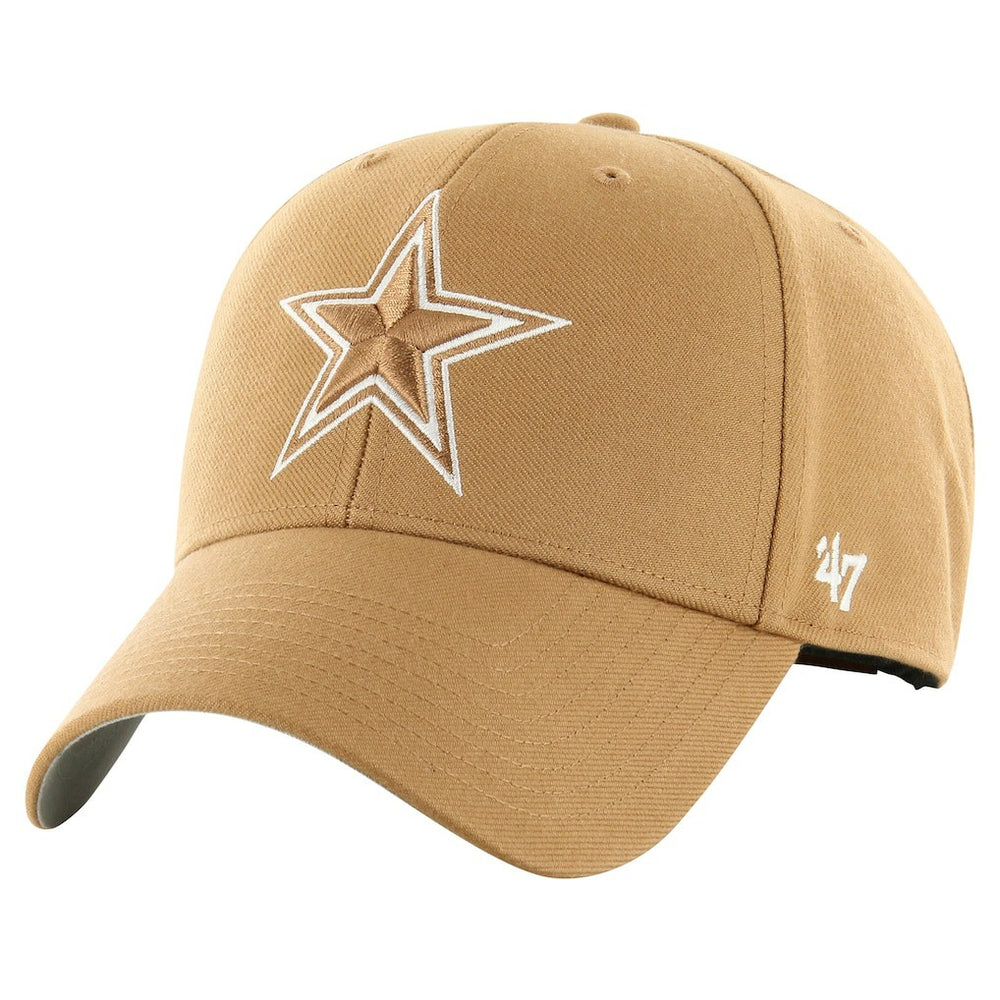 '47 MVP Camel Adjustable Hat - Dallas Cowboys Hats