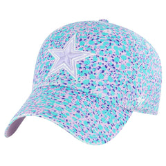 '47 Girls Youth Cosmic Burst Clean Up Adjustable Hat - Dallas Cowboys Hats