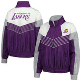Los Angeles Lakers The Wild Collective Women's Courtside Half-Zip Track Jacket