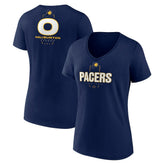 Tyrese Haliburton Indiana Pacers Women's Behind The Back Name & Number V-Neck T-Shirt