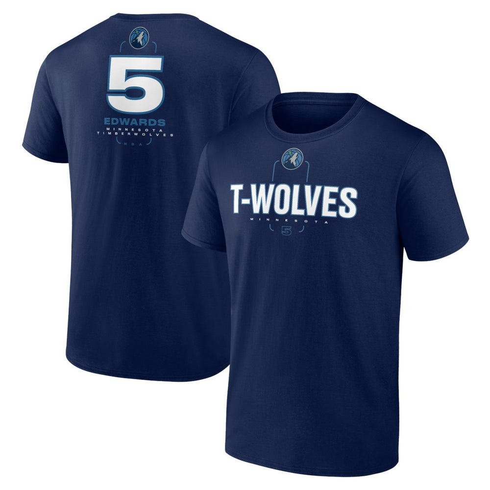 Anthony Edwards Minnesota Timberwolves Behind The Back Name & Number T-Shirt