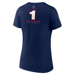Zion Williamson New Orleans Pelicans Women's Behind The Back Name & Number V-Neck T-Shirt