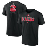 Deandre Ayton Portland Trail Blazers Behind The Back Name & Number T-Shirt