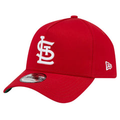 Red St. Louis Cardinals New Era Team Color A-Frame 9FORTY Adjustable Hat