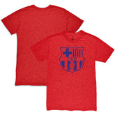 Barcelona 1863FC Mono Crest Twisted Tri-Blend Slub T-Shirt