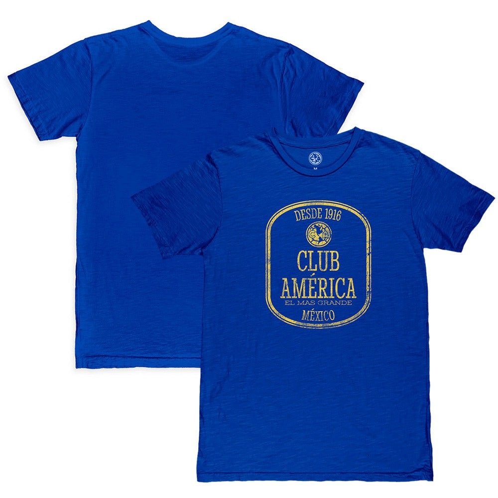 Club America 1863FC Retro Seal Slub T-Shirt