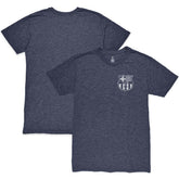 Barcelona 1863FC Front Back Date Twisted Tri-Blend T-Shirt