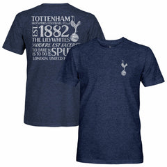 Tottenham Hotspur 1863FC Front Back Text Twisted Tri-Blend Slub T-Shirt