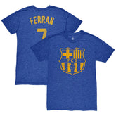 Ferran Torres Barcelona 1863FC Player Name & Number Twisted Tri-Blend Slub T-Shirt