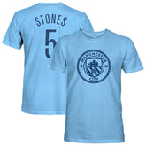 John Stones Manchester City 1863FC Player Name & Number Twisted Tri-Blend Slub T-Shirt