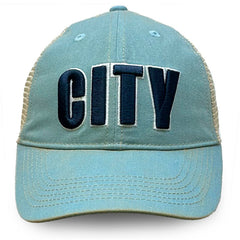 Manchester City 1863FC Washed Trucker Adjustable Hat