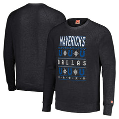 Dallas Mavericks Homage Unisex Holiday Raglan Pullover Sweatshirt sale