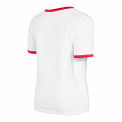 White St. Louis Cardinals New Era Women's Oversized Ringer T-Shirt