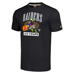 TMNT Donatello x Homage Tri-Blend T-Shirt - Las Vegas Raiders T-shirts