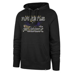 '47 Ravens Flock Regional Headline Pullover Hoodie - Baltimore Ravens Hoodies