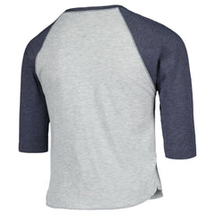 Heather Gray Houston Astros Soft as a Grape Youth Raglan 3/4 Sleeve T-Shirt