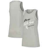 Gray Chicago White Sox Soft as a Grape Women's Gauze High Neck Tank Top
