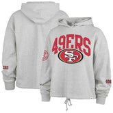 '47 Women's High Hopes Long Sleeve Cropped Hoodie - San Francisco 49ers Hoodies
