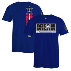 Philadelphia 76ers FISLL x Black History Collection Unisex T-Shirt - Blue for sale