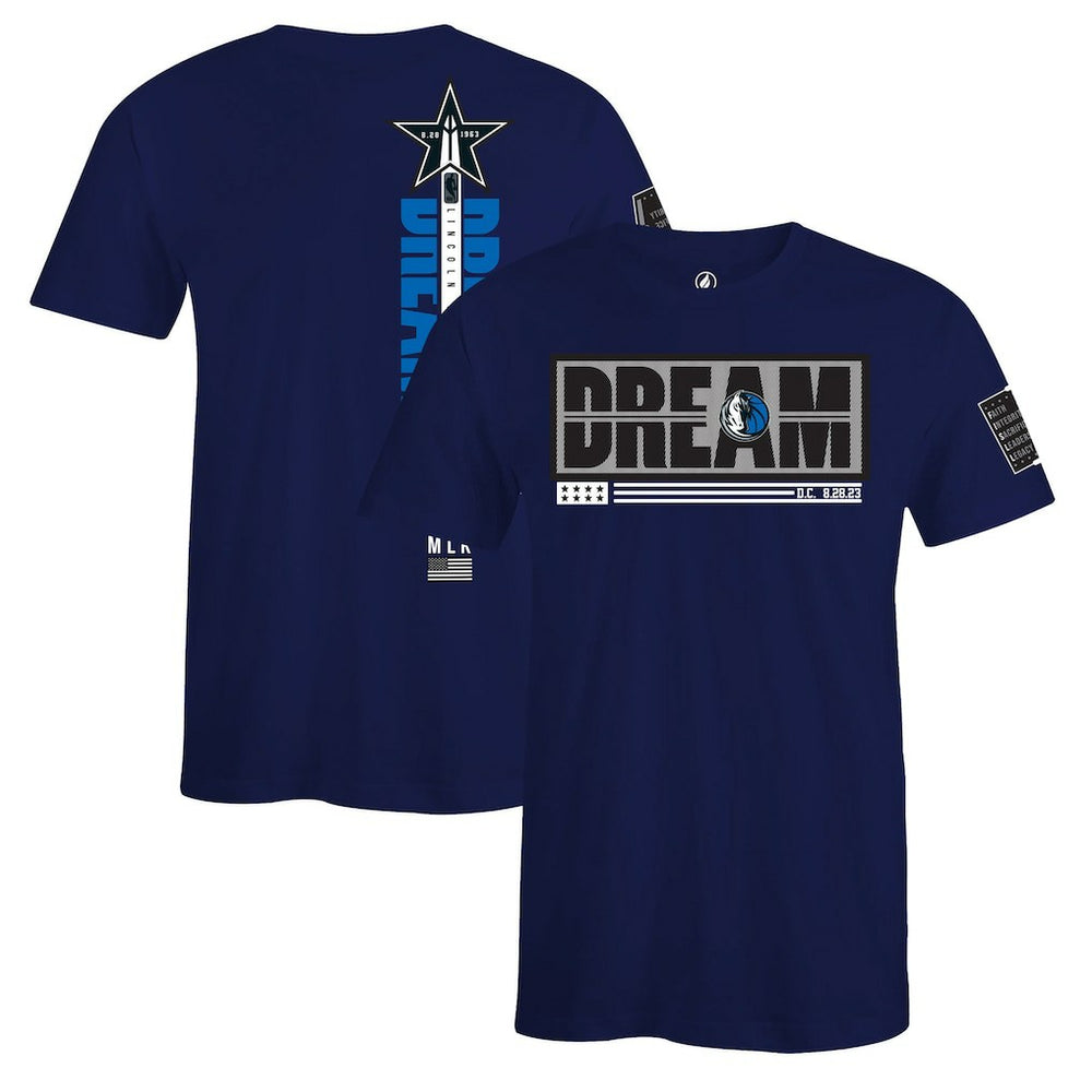 Dallas Mavericks FISLL x Black History Collection Unisex T-Shirt - Royal on sale